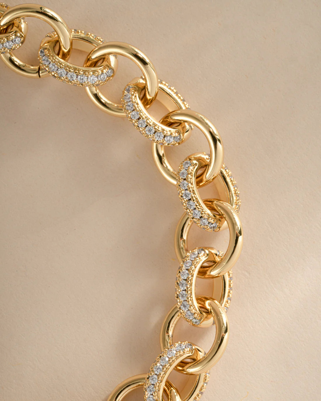 Elanora Pave Link Bracelet