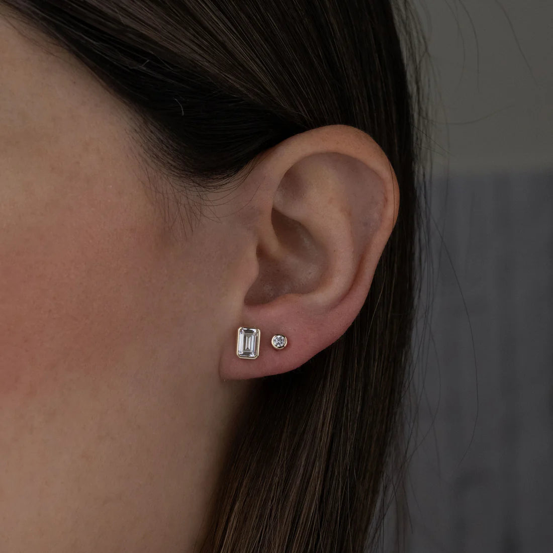 Esmeralda Stud Earrings