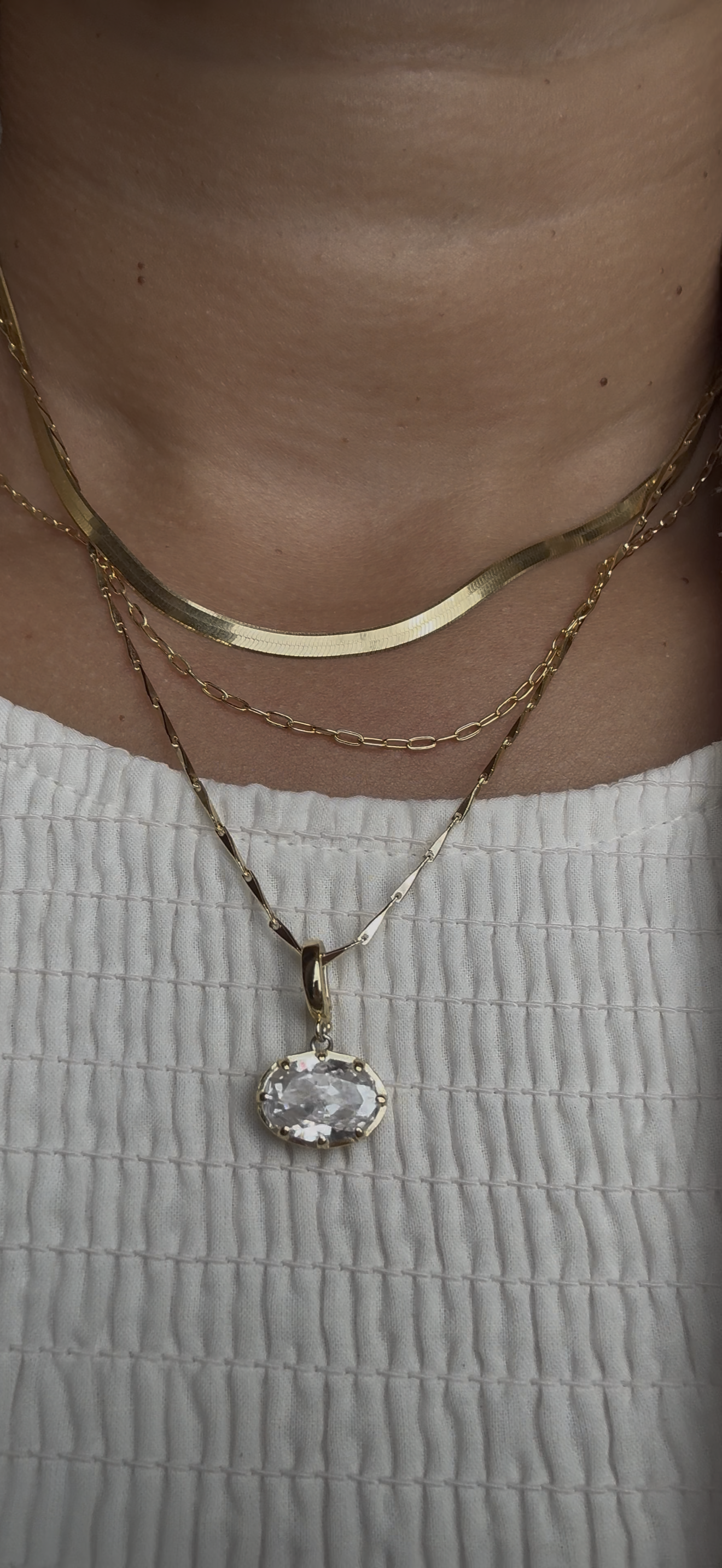 Lolita 1mm French Feather Chain