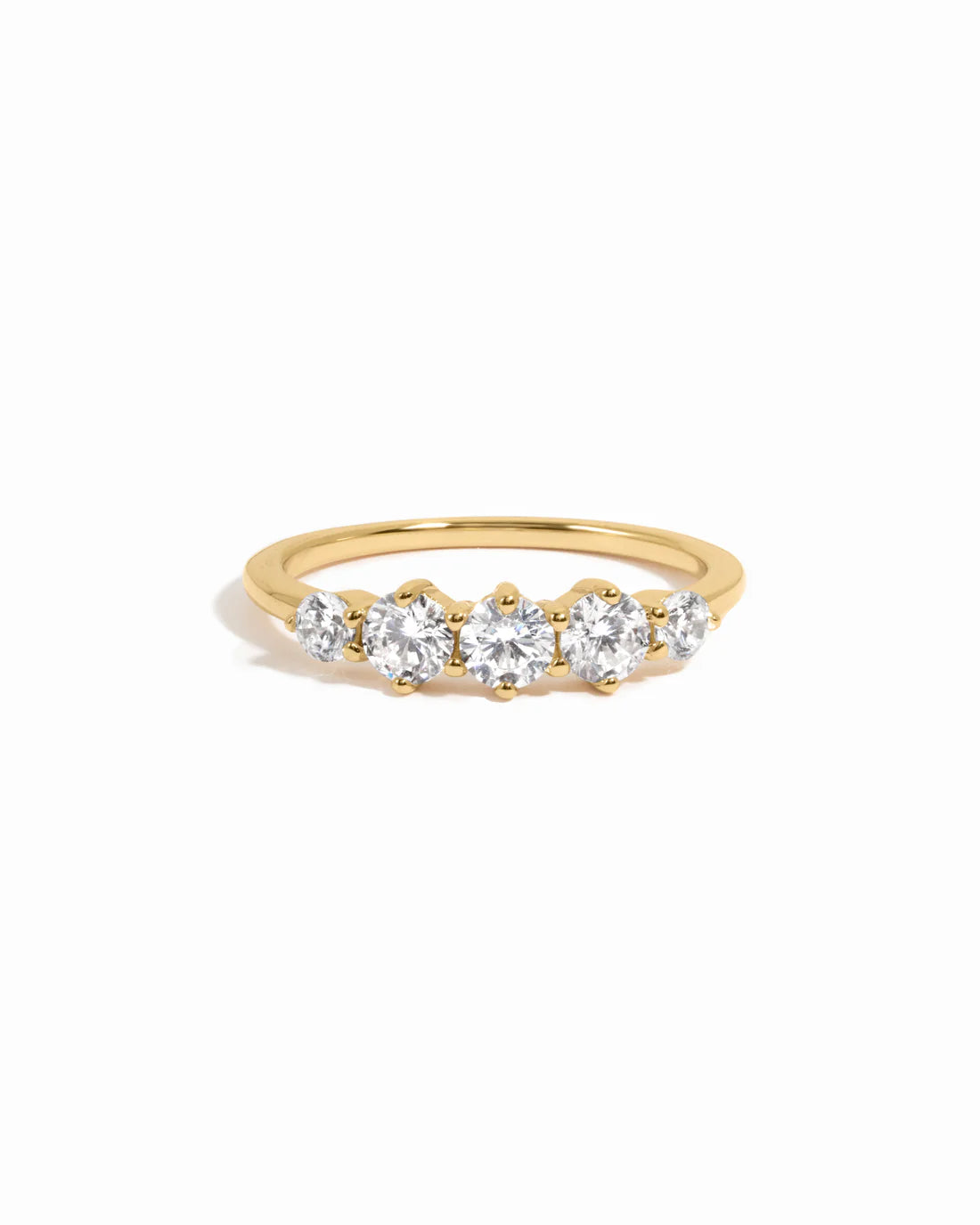 Abide 5 Stone Ring