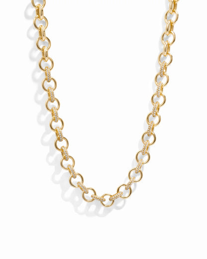 Amorette Pave Necklace