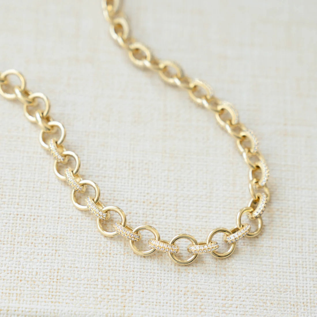 Amorette Pave Necklace