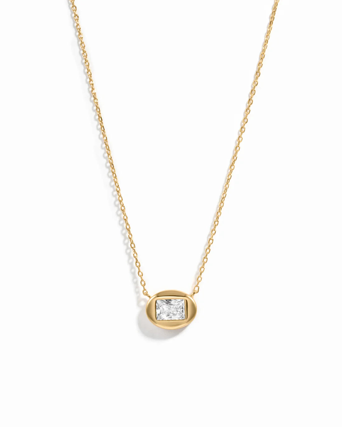 Arise Bezel Necklace
