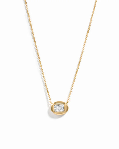 Arise Bezel Necklace