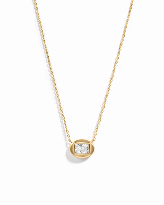 Arise Bezel Necklace