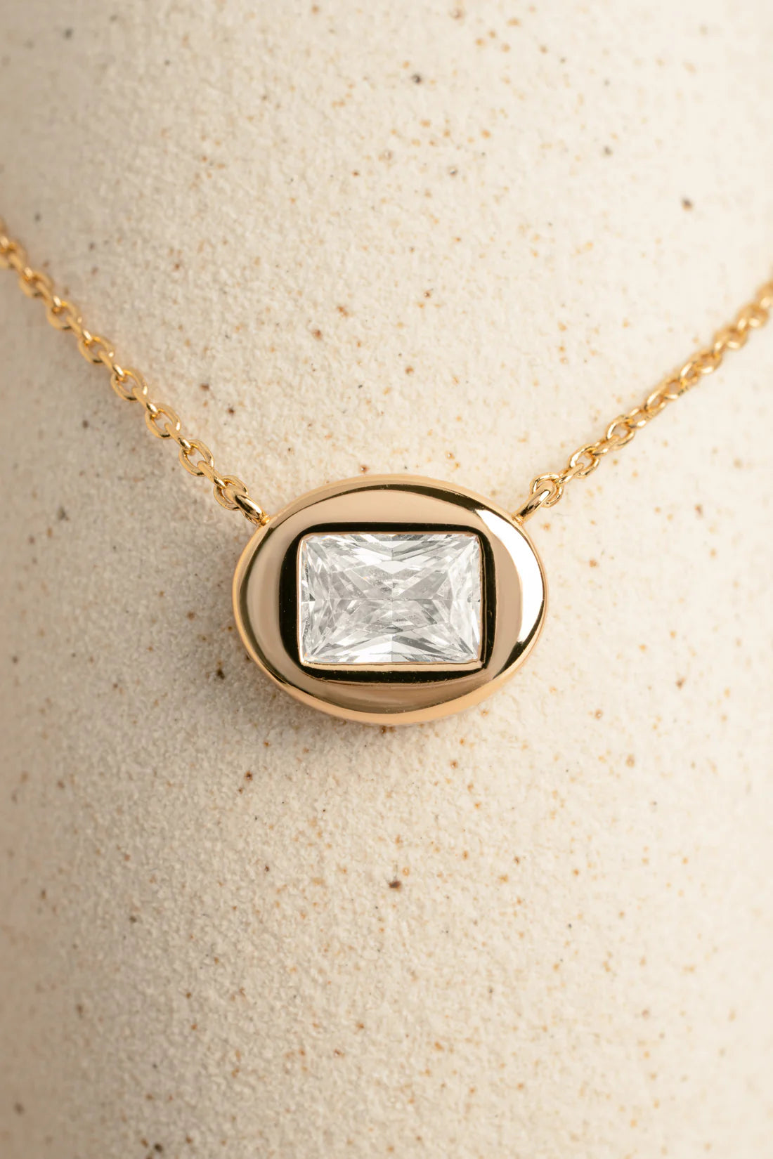 Arise Bezel Necklace