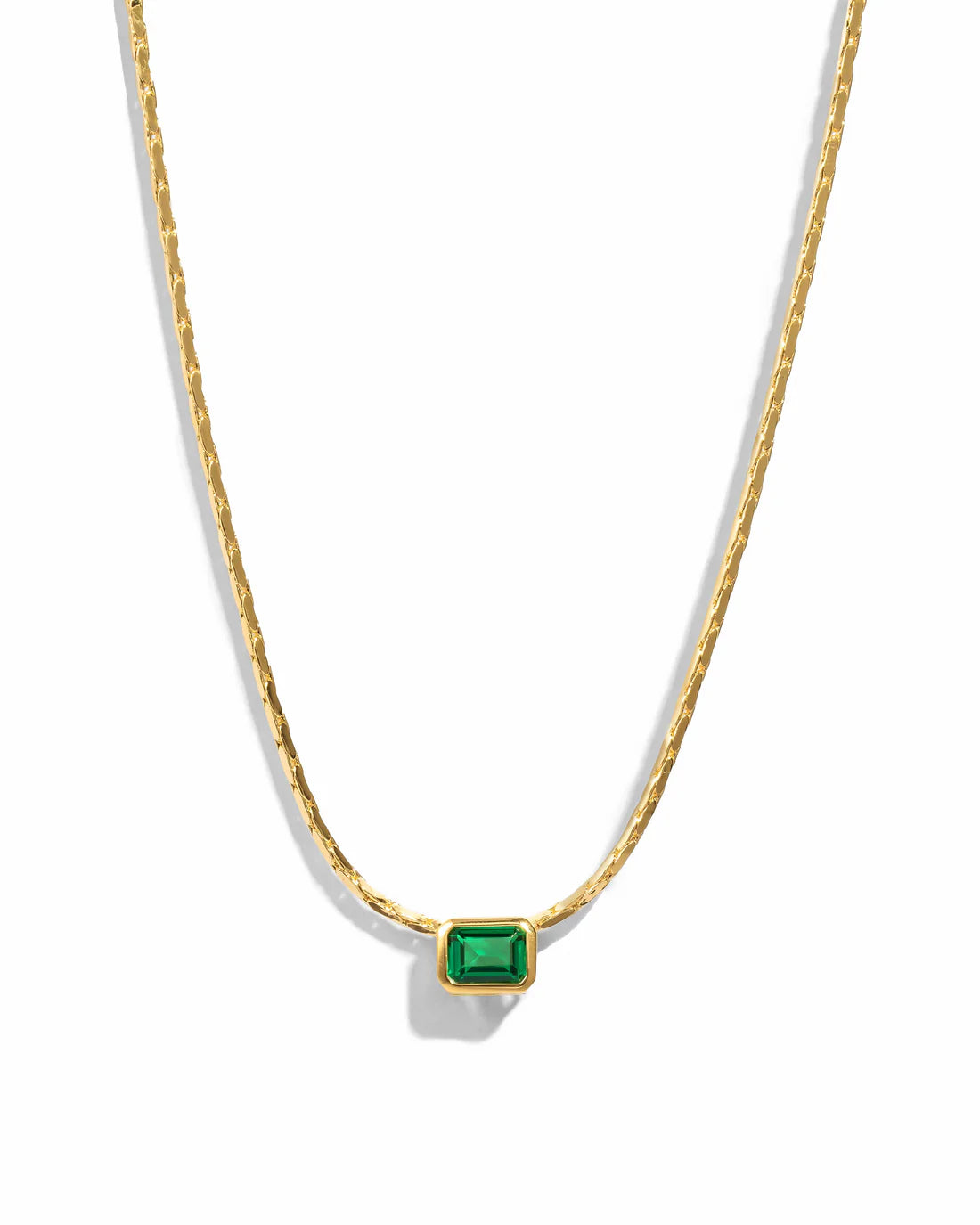 Aveline Emerald Baguette