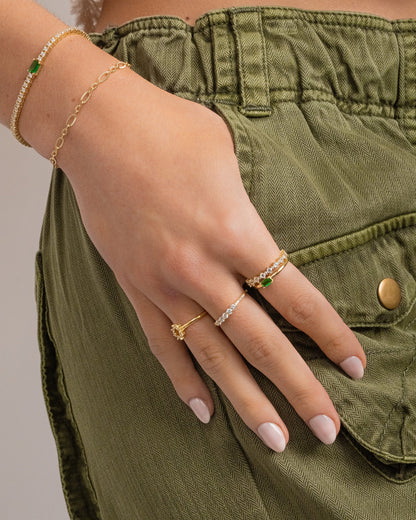Belleza CZ Ring