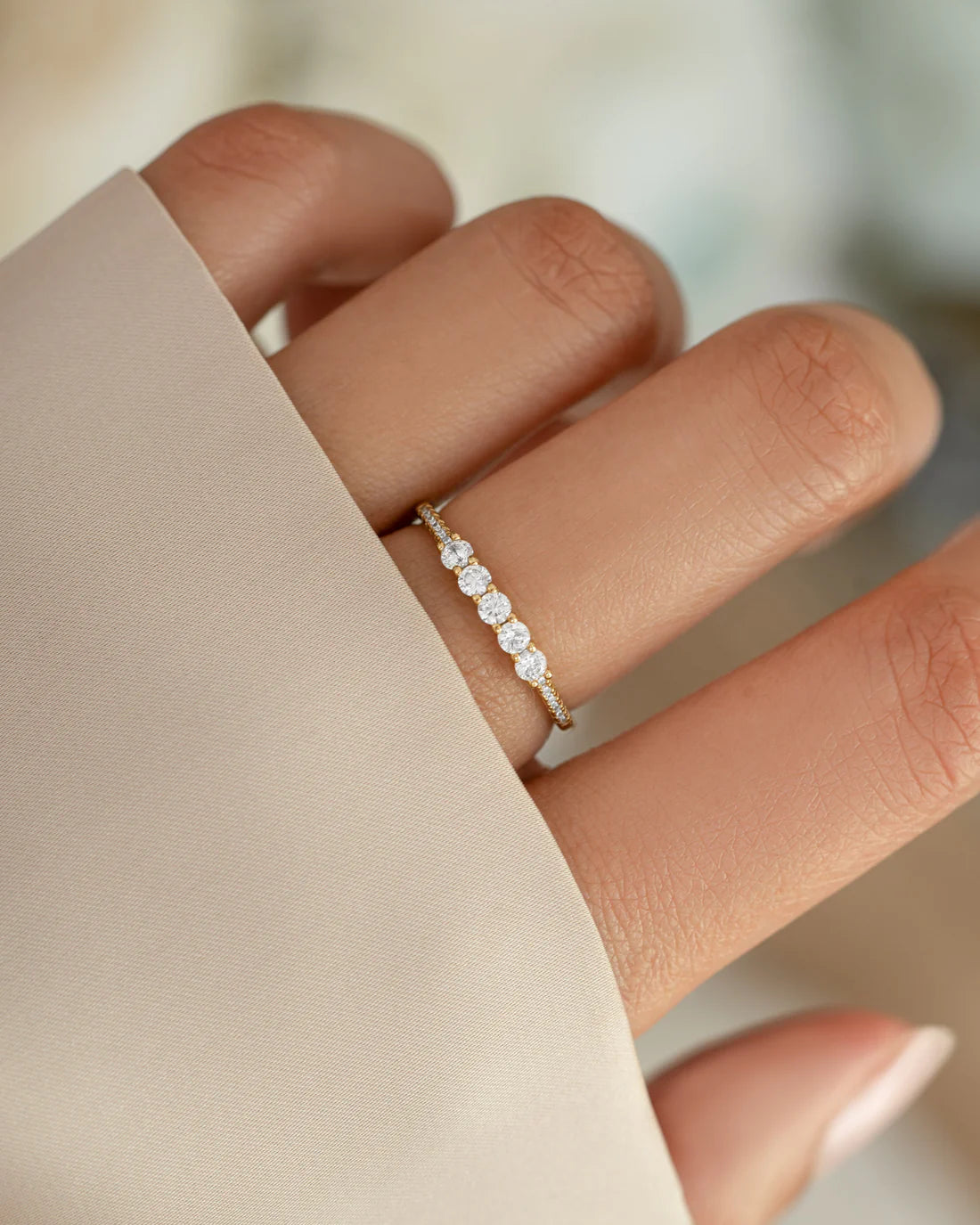 Belleza CZ Ring