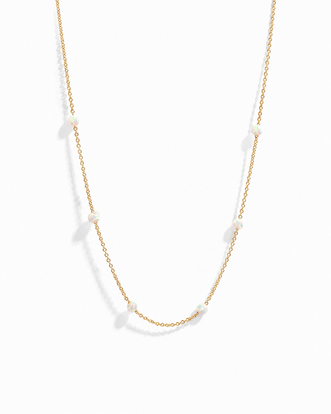 Rosavelle Opal Beaded Necklace