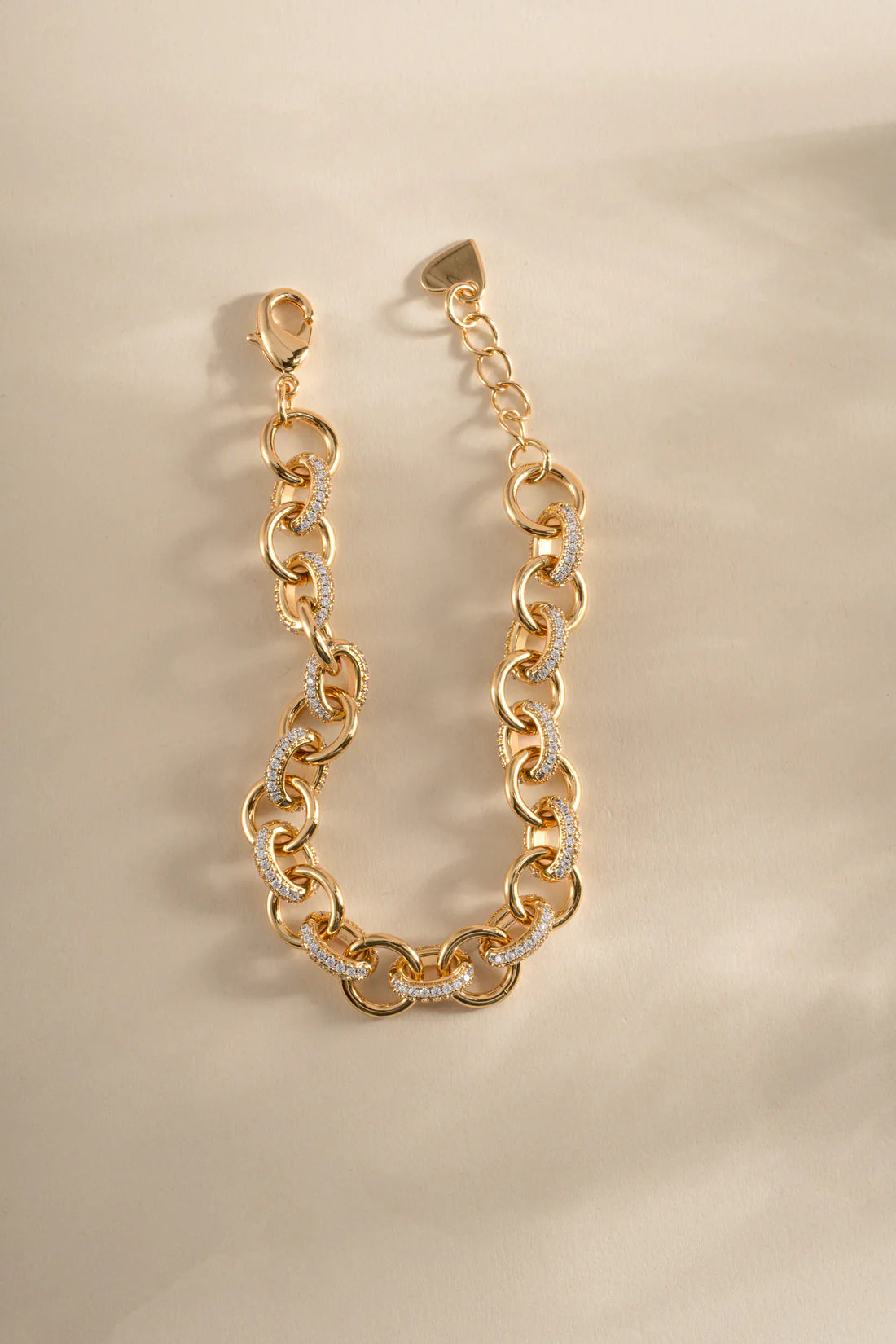 Elanora Pave Link Bracelet