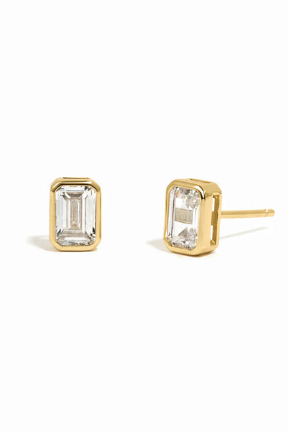Esmeralda Stud Earrings