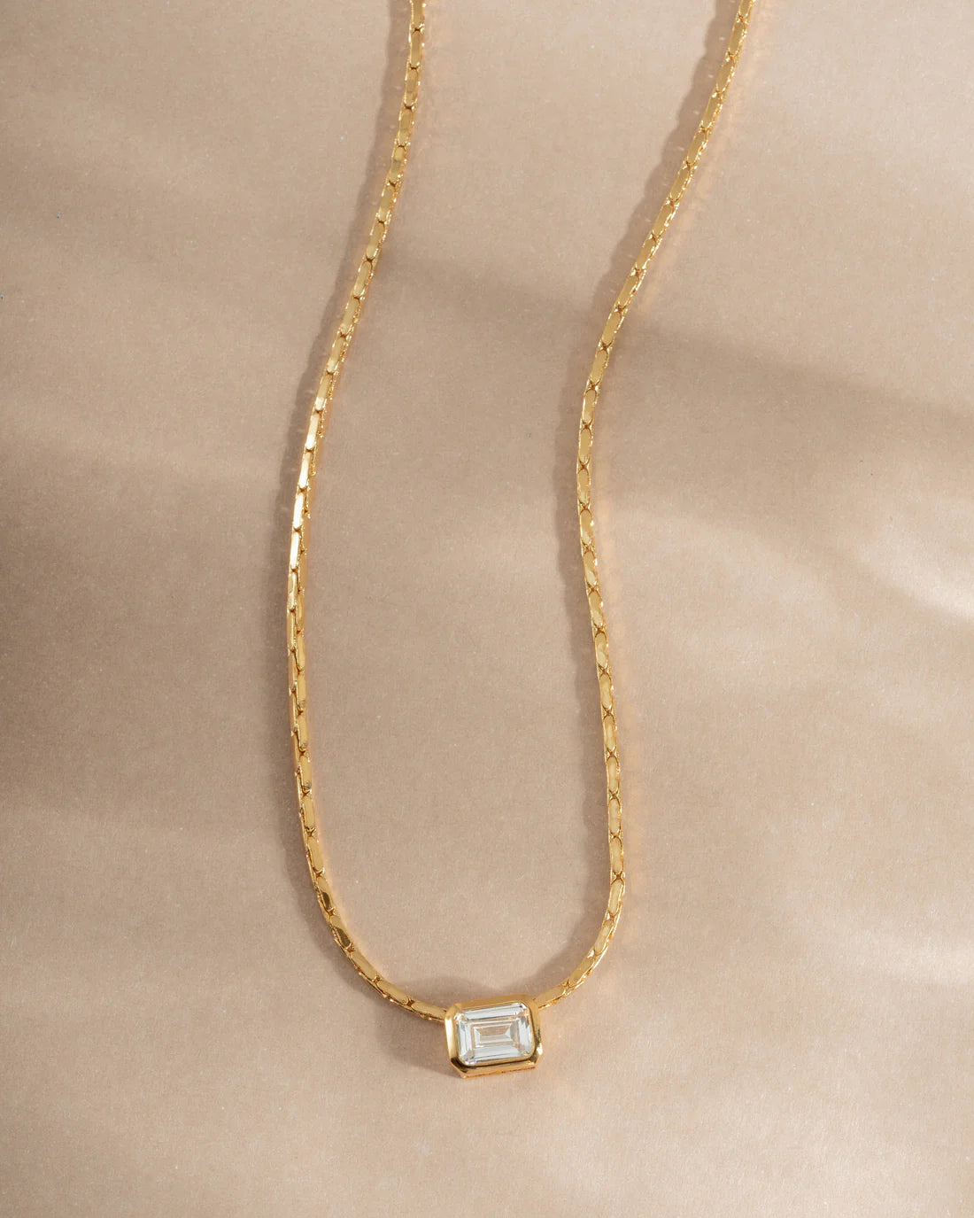 Imperia Bezel Necklace