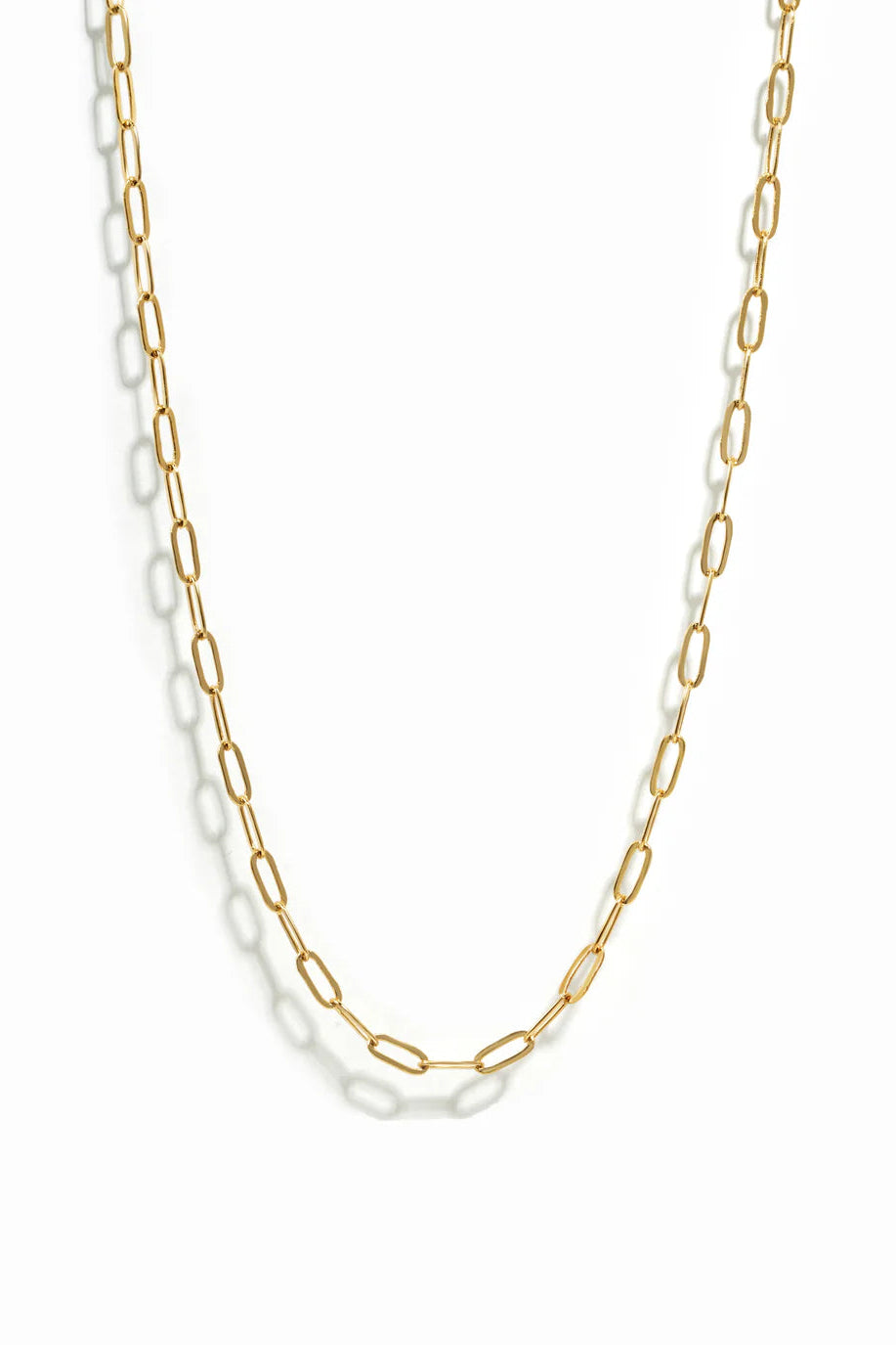 Isabella Small Paperclip Necklace