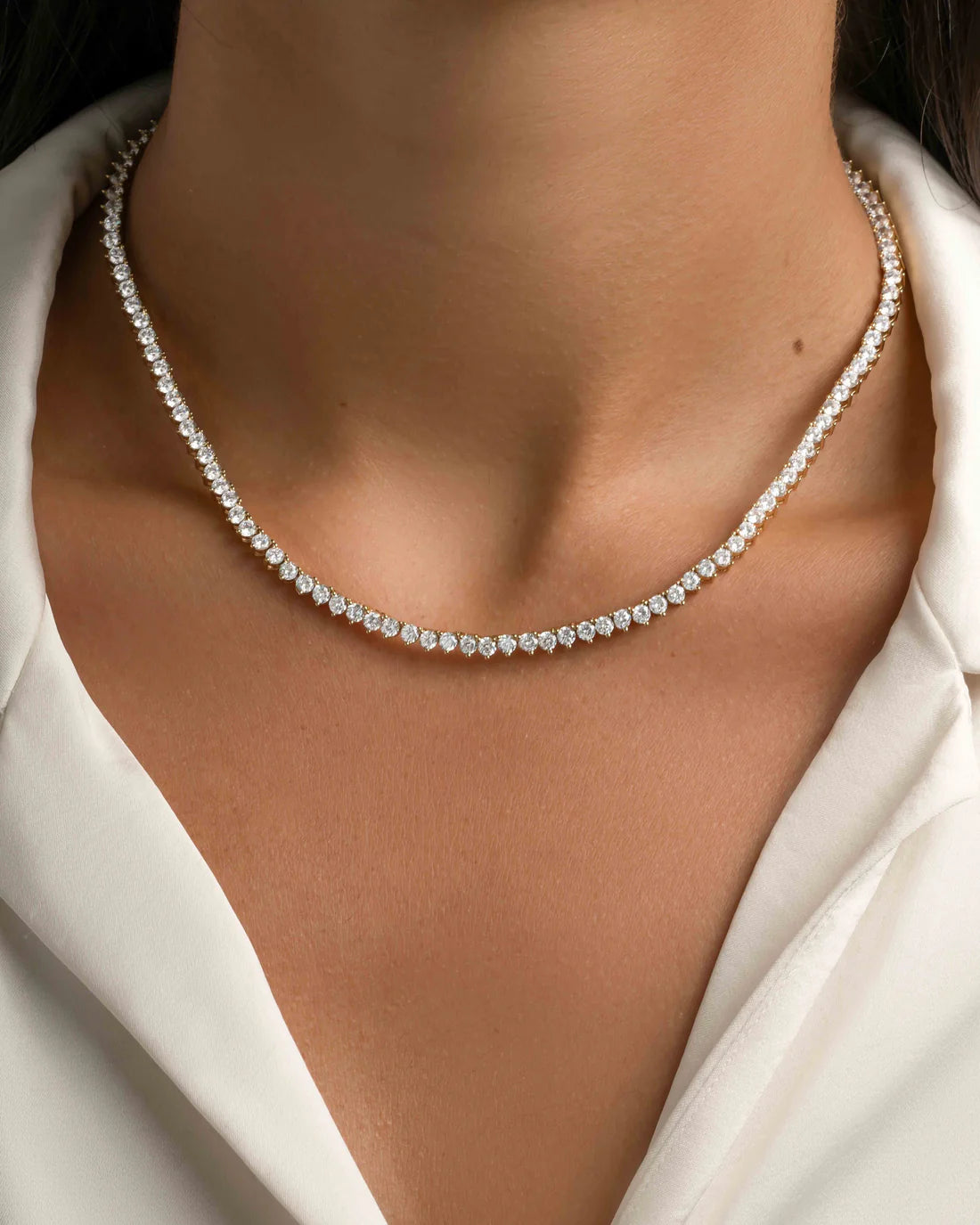 Isla Tennis Necklace