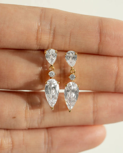 Julieta Pear Drop Earring