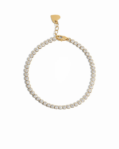 Katherine Round Tennis Bracelet