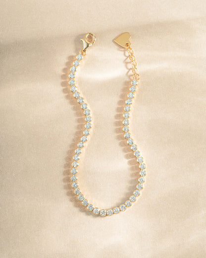 Katherine Round Tennis Bracelet