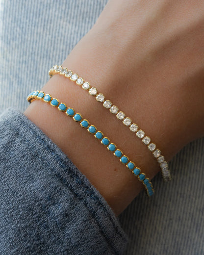 Katherine Round Tennis Bracelet