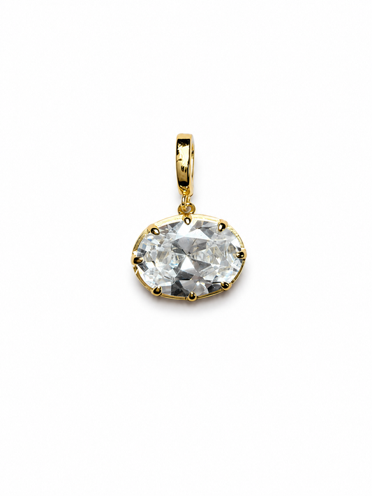 Sabia Large Oval Pendant