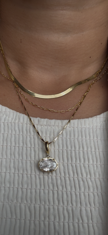 Lolita 1mm French Feather Chain