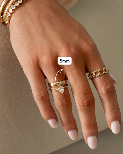 Maison 5mm Plain Band