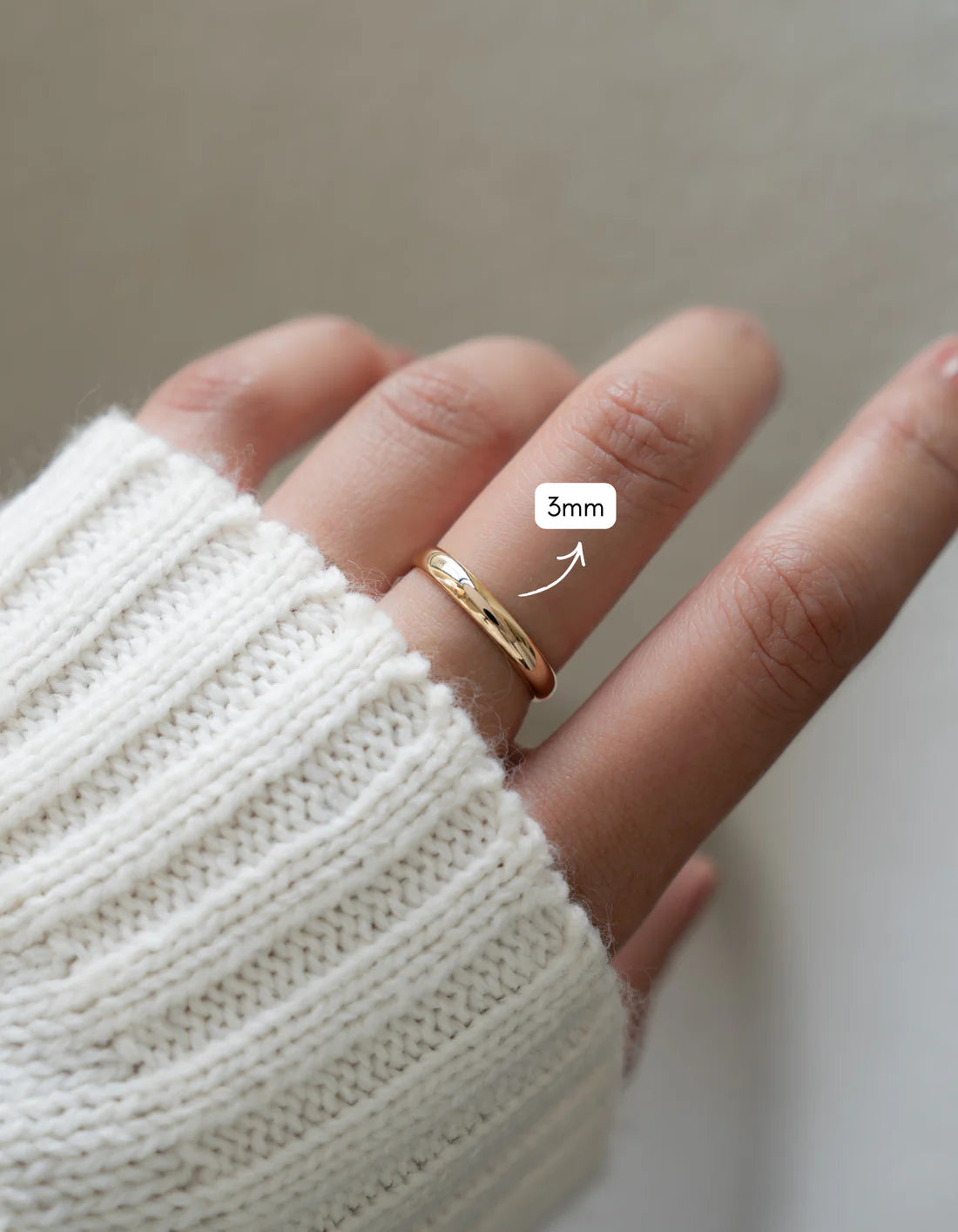 Maisonette 3mm Plain Band