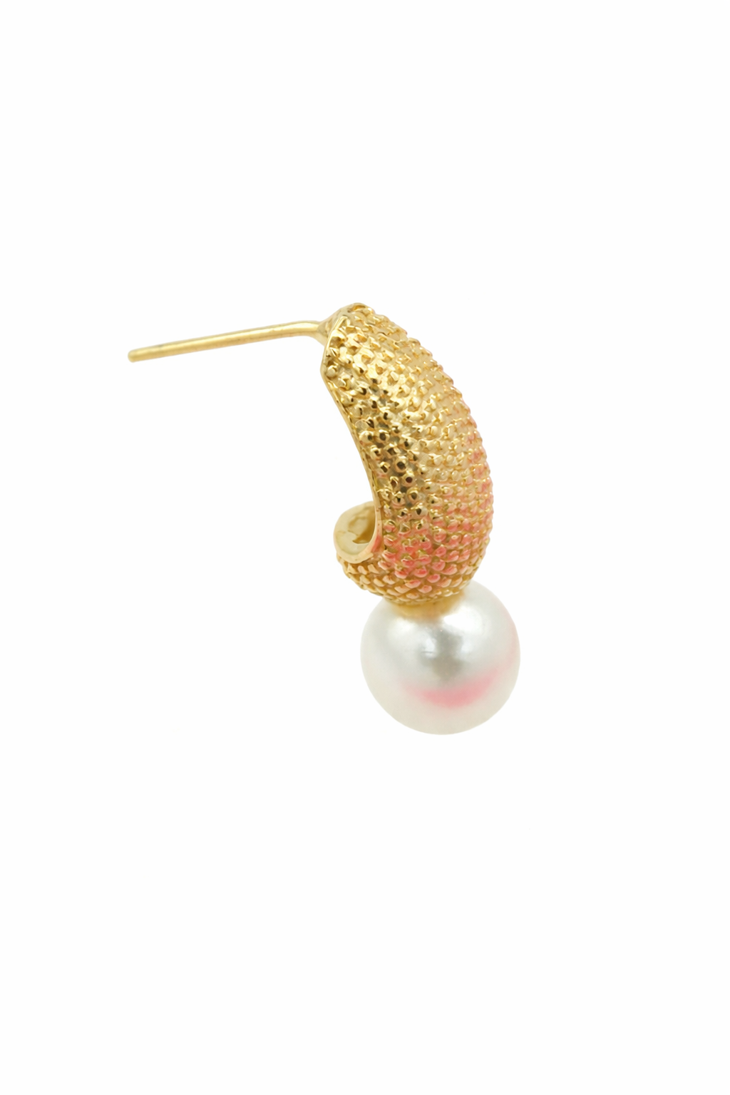 Regalia Textured Oval Studs