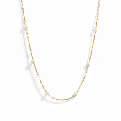Rosavelle Opal Beaded Necklace
