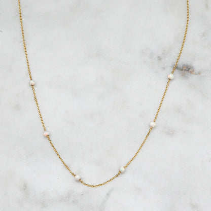 Rosavelle Opal Beaded Necklace