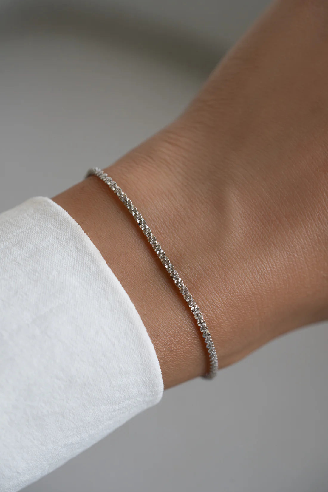 Rumi Diamond Cut Bracelet