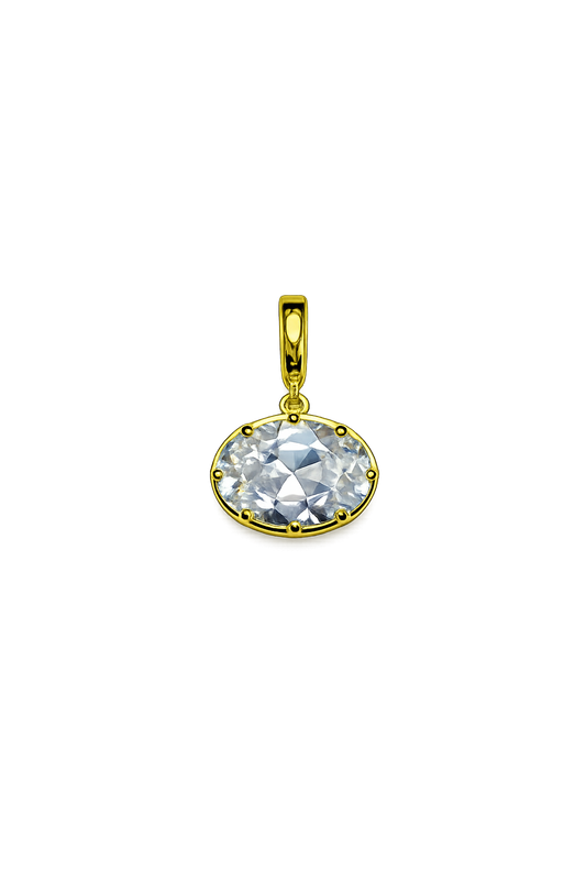 Rafy Small Oval Pendant