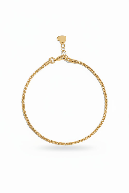 Sofia Rounded Box Chain Bracelet