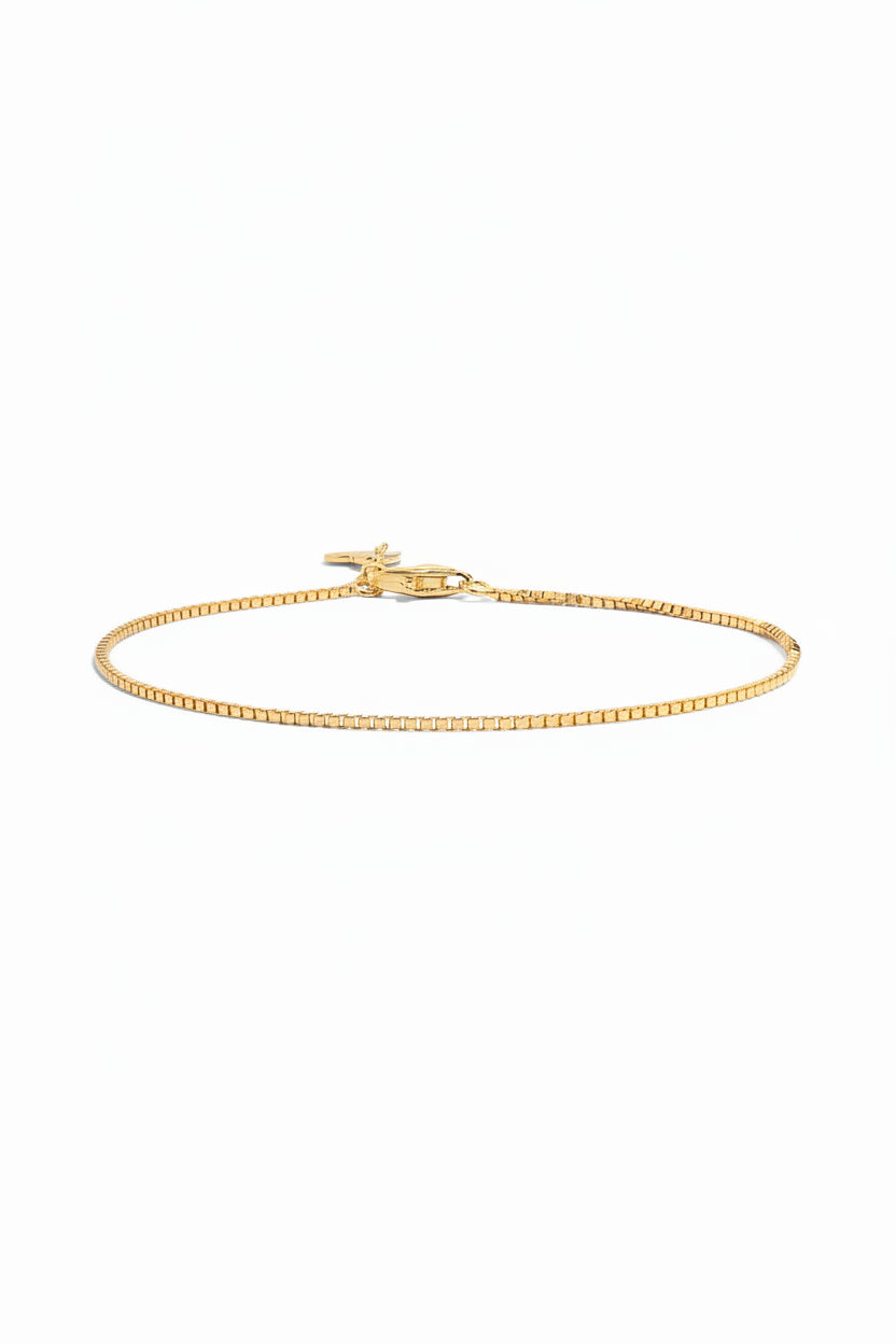 Solace Box Chain Bracelet