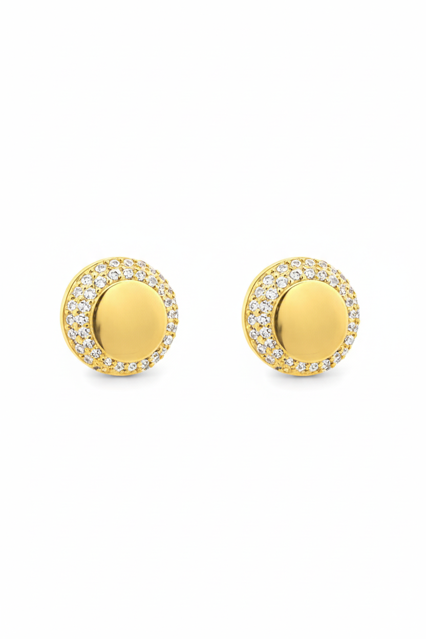 Valerie Boarded Pave Studs