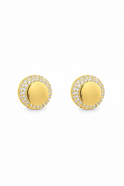 Valerie Boarded Pave Studs