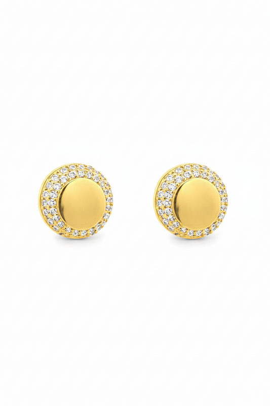 Valerie Boarded Pave Studs