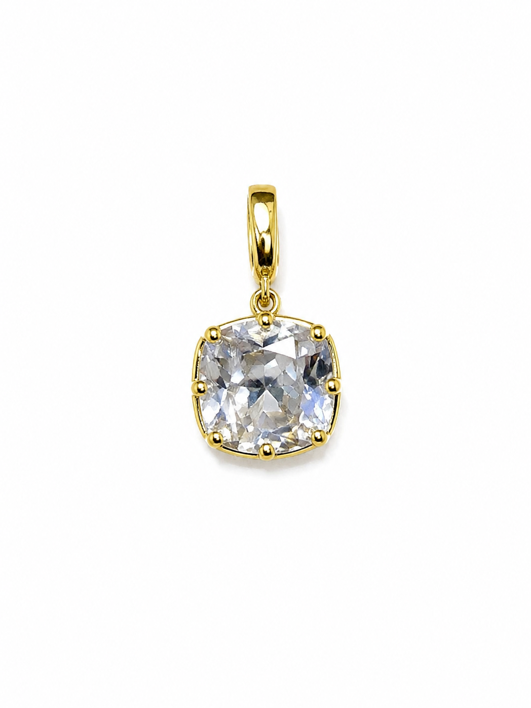 Vivienne Claw Oval Pendant